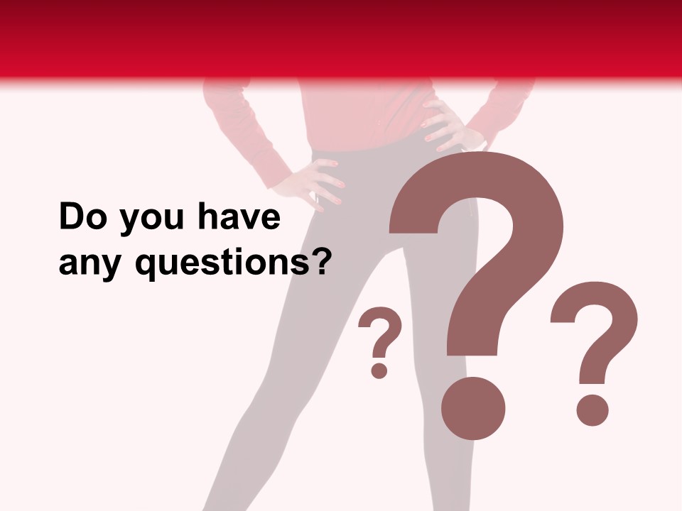 Head Hair Person PowerPoint Template