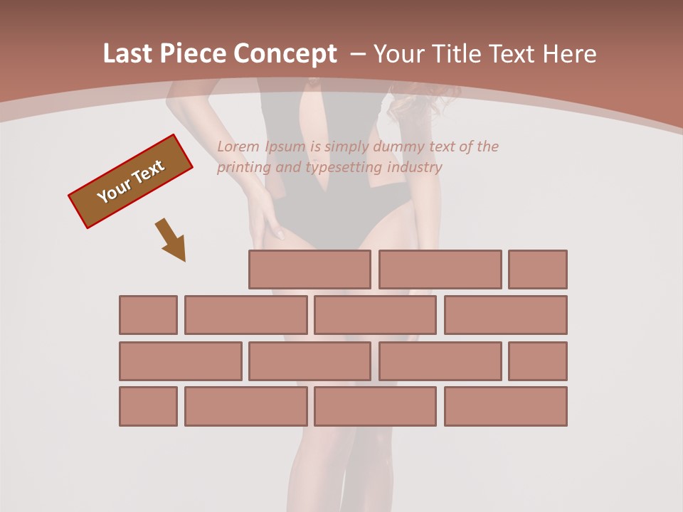 Spa Portrait Fashion PowerPoint Template