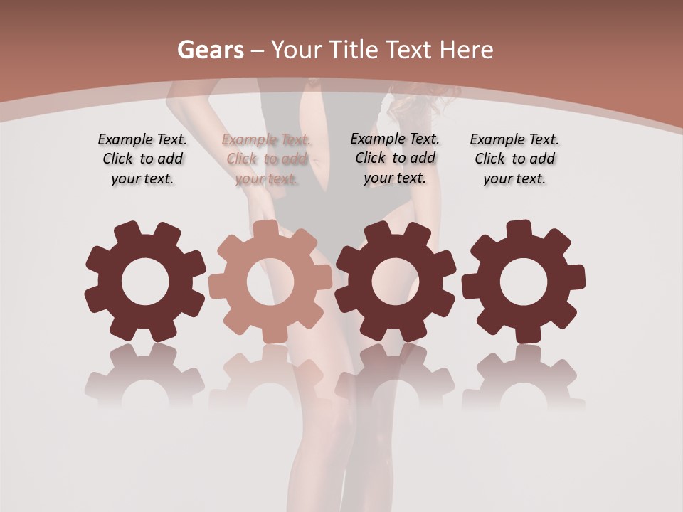 Spa Portrait Fashion PowerPoint Template