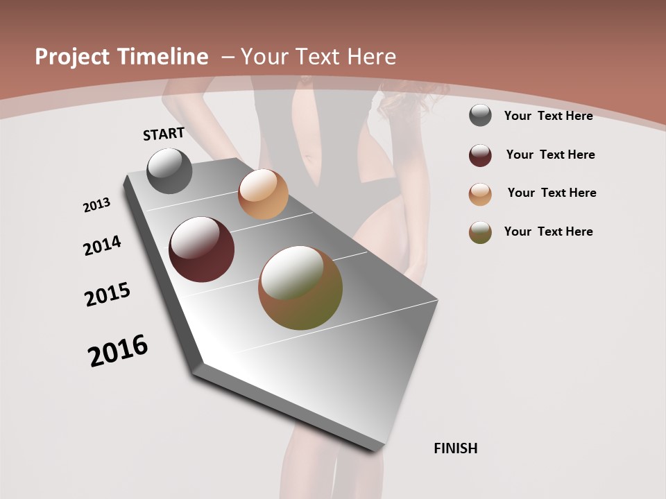 Spa Portrait Fashion PowerPoint Template