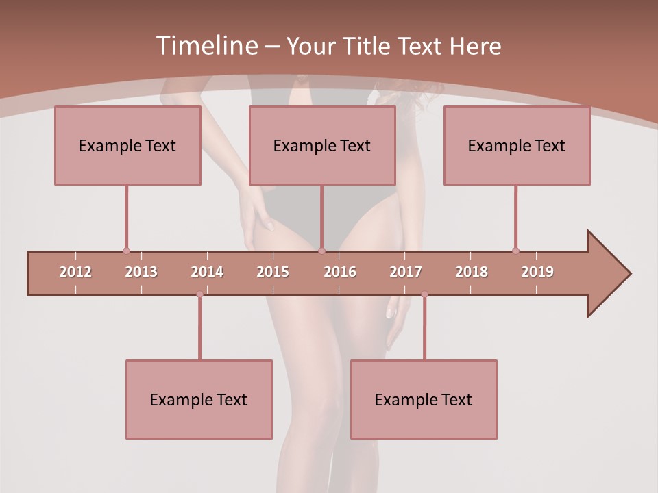 Spa Portrait Fashion PowerPoint Template