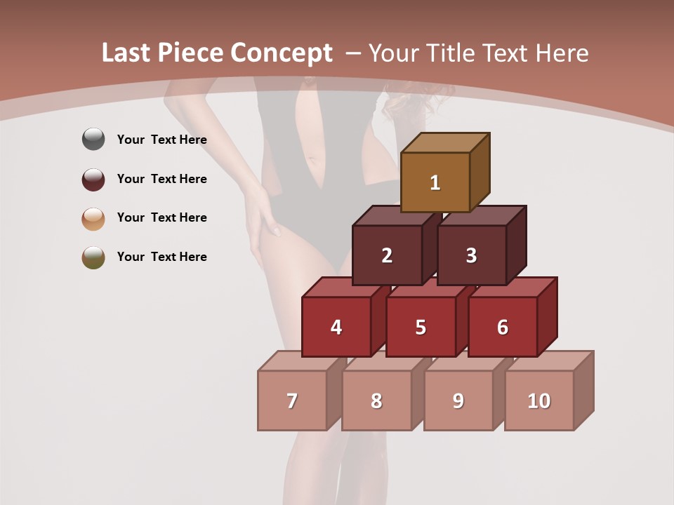 Spa Portrait Fashion PowerPoint Template