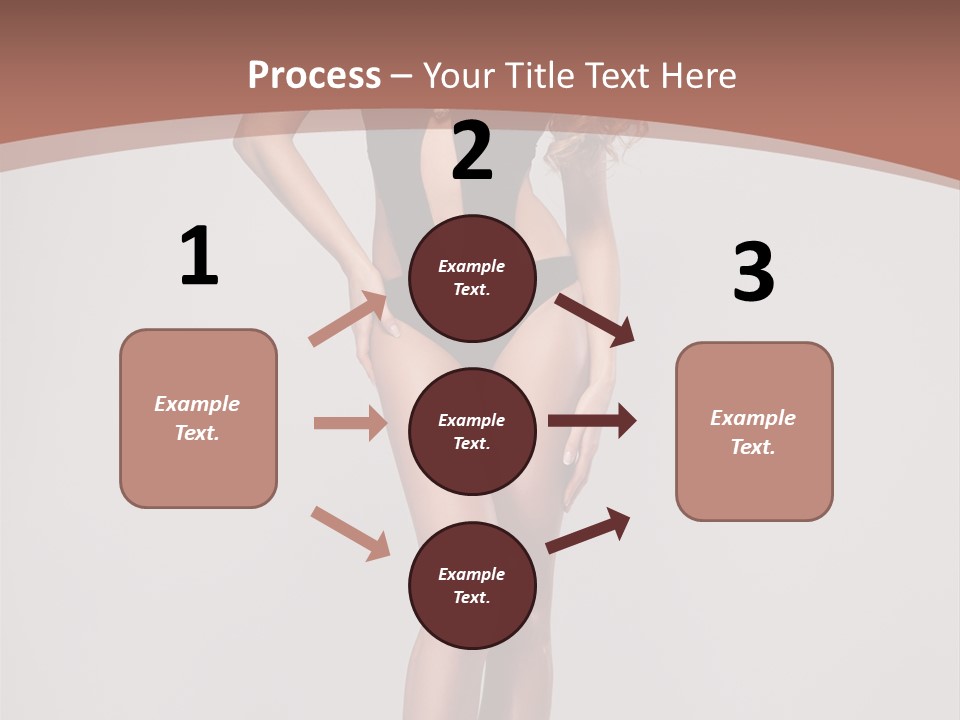 Spa Portrait Fashion PowerPoint Template