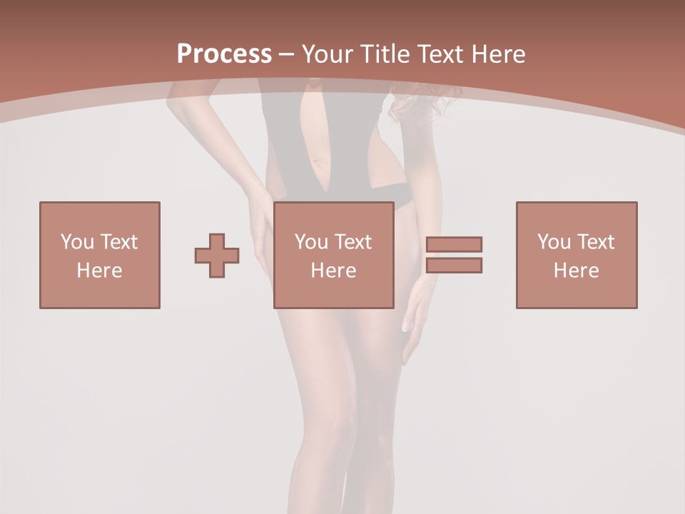 Spa Portrait Fashion PowerPoint Template