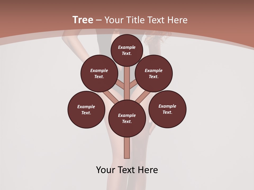 Spa Portrait Fashion PowerPoint Template