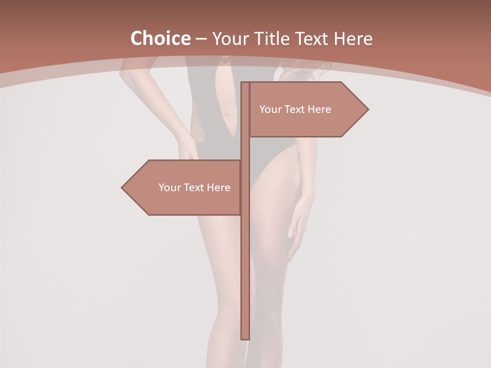 Spa Portrait Fashion PowerPoint Template