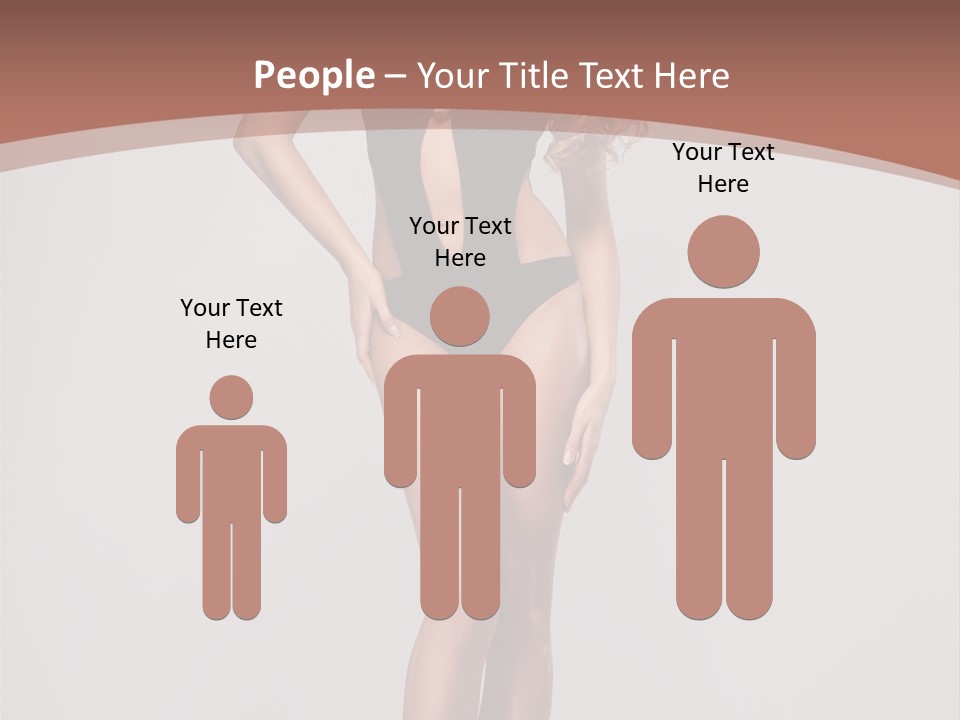Spa Portrait Fashion PowerPoint Template