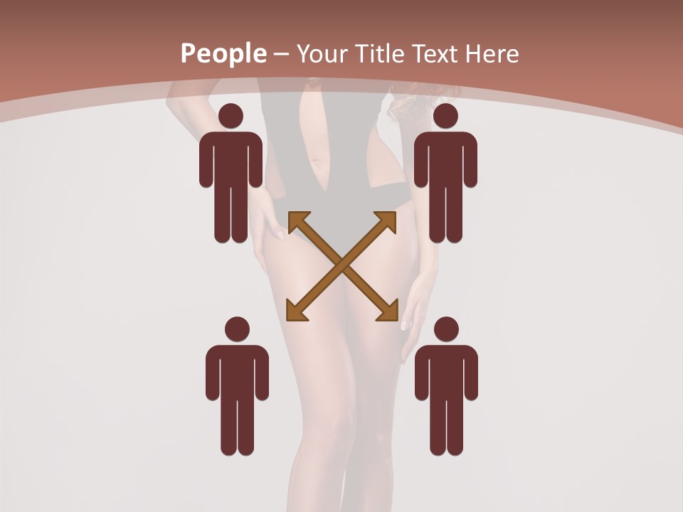 Spa Portrait Fashion PowerPoint Template