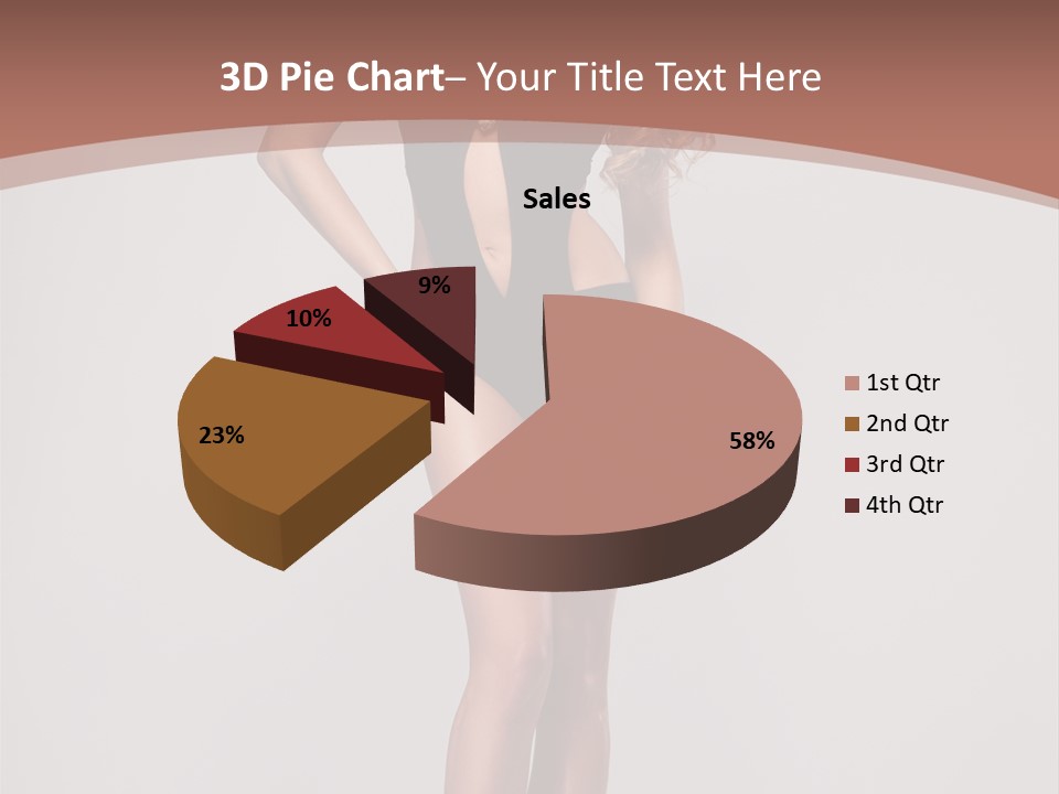 Spa Portrait Fashion PowerPoint Template