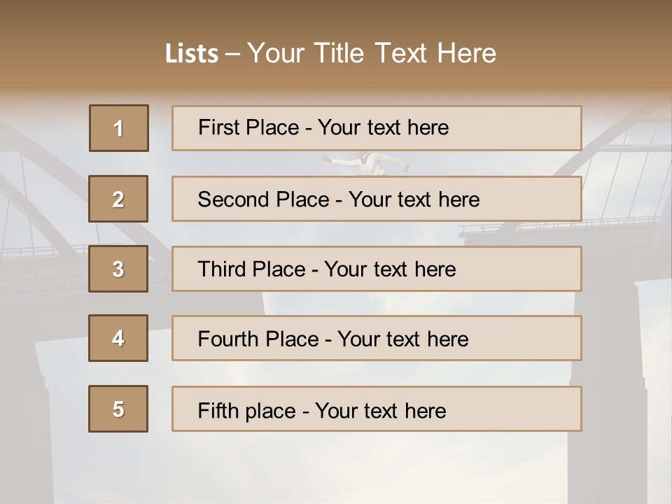 Rush Fly Hard PowerPoint Template