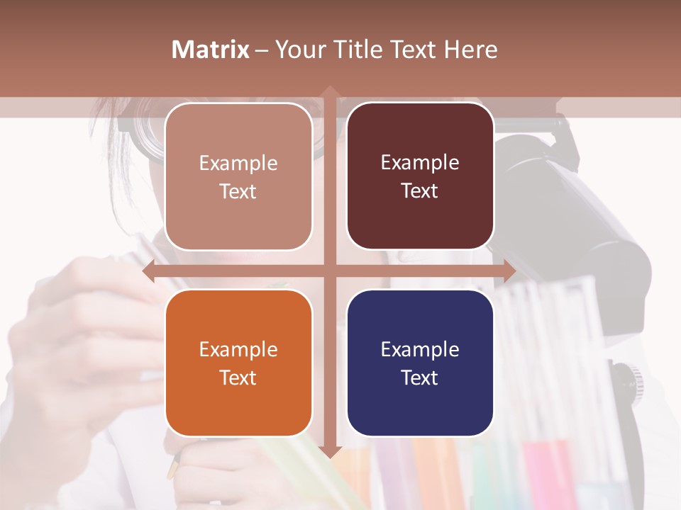 Lab Biotechnology Chemistry PowerPoint Template