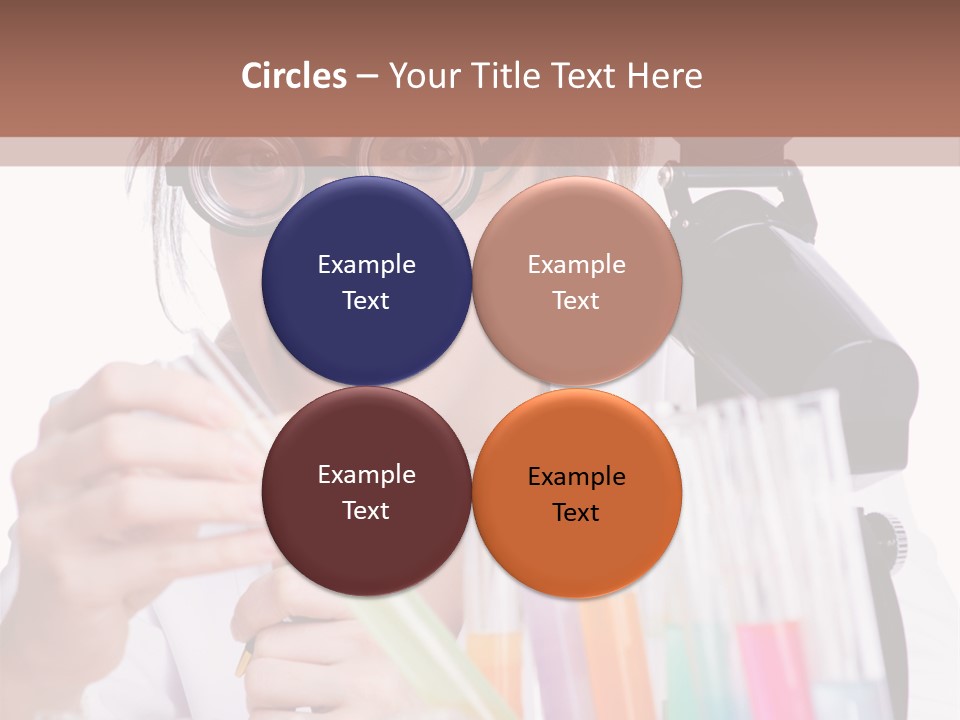 Lab Biotechnology Chemistry PowerPoint Template