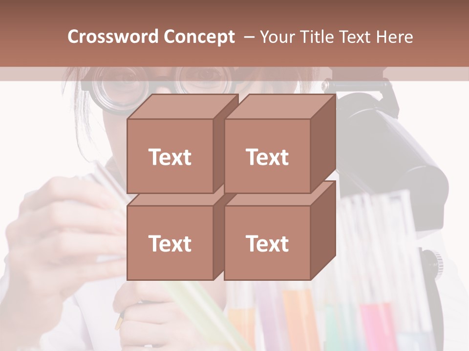 Lab Biotechnology Chemistry PowerPoint Template