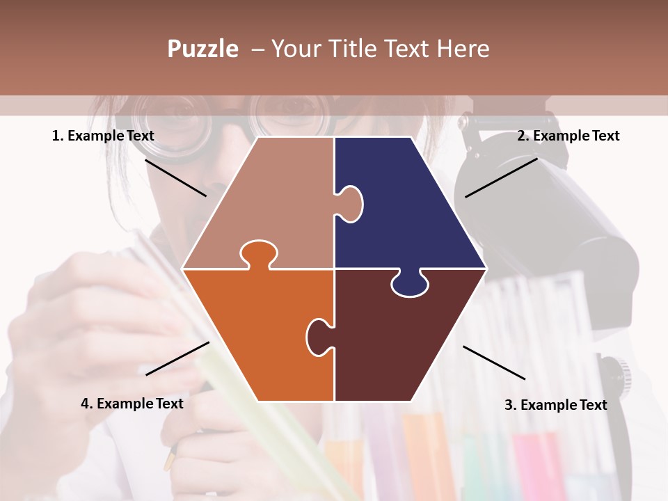 Lab Biotechnology Chemistry PowerPoint Template