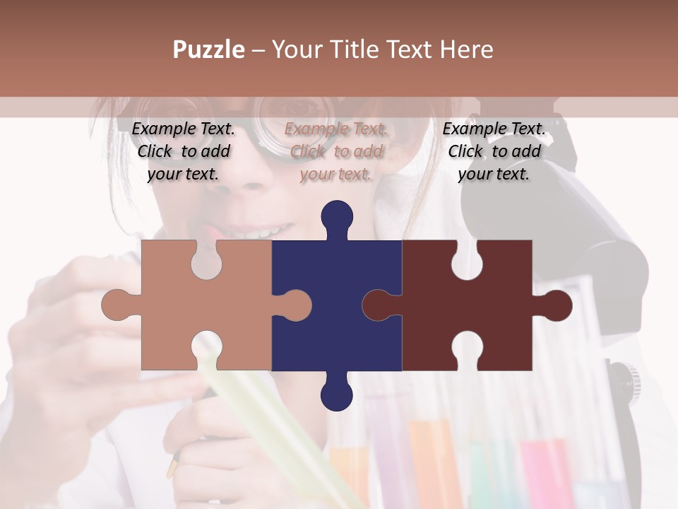 Lab Biotechnology Chemistry PowerPoint Template