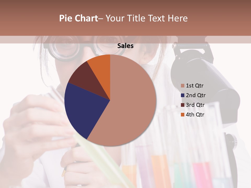 Lab Biotechnology Chemistry PowerPoint Template