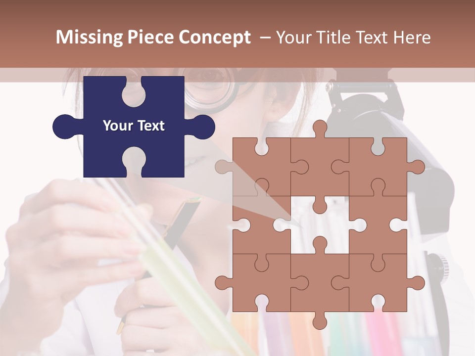 Lab Biotechnology Chemistry PowerPoint Template