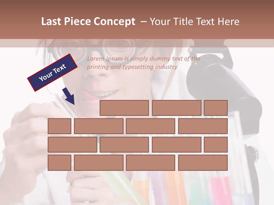 Lab Biotechnology Chemistry PowerPoint Template
