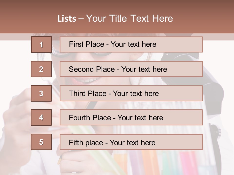 Lab Biotechnology Chemistry PowerPoint Template