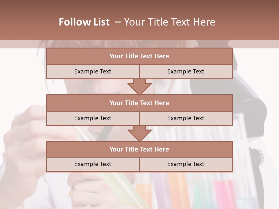 Lab Biotechnology Chemistry PowerPoint Template