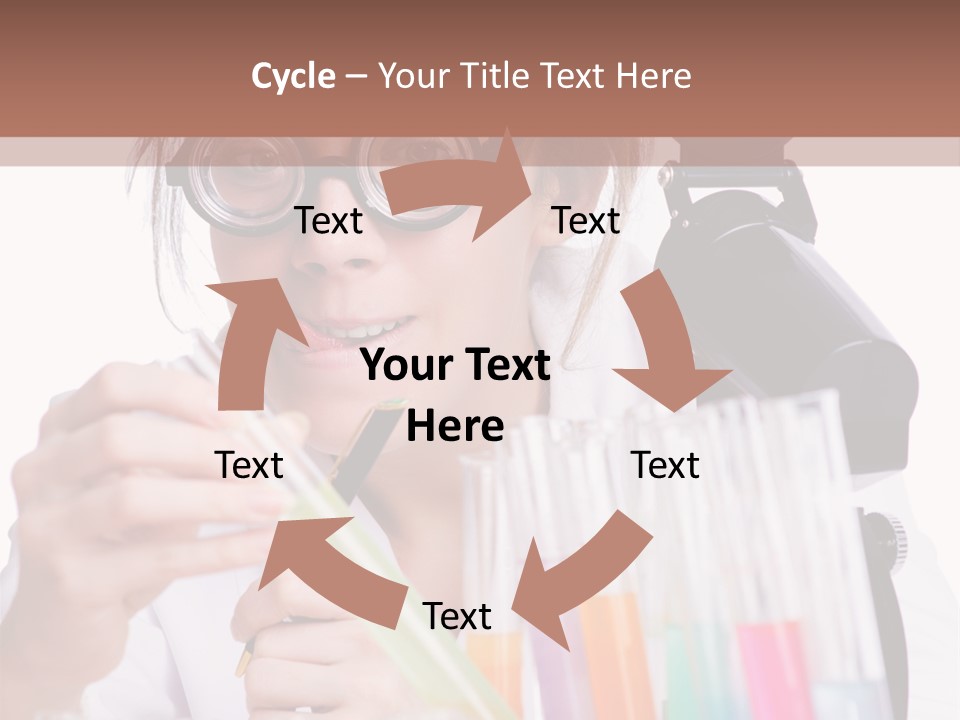Lab Biotechnology Chemistry PowerPoint Template
