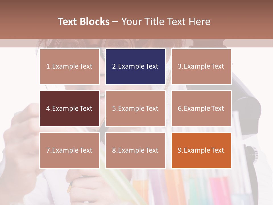 Lab Biotechnology Chemistry PowerPoint Template