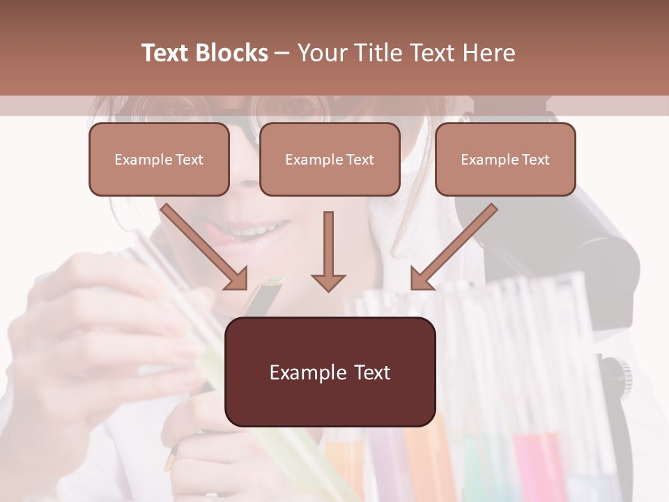 Lab Biotechnology Chemistry PowerPoint Template