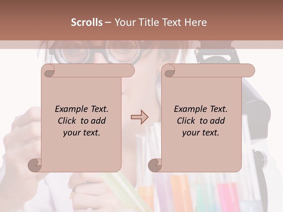 Lab Biotechnology Chemistry PowerPoint Template