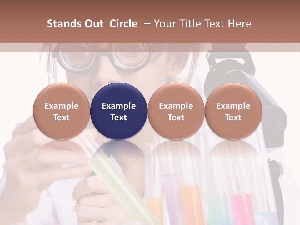 Lab Biotechnology Chemistry PowerPoint Template