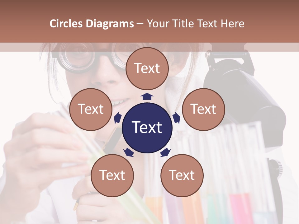 Lab Biotechnology Chemistry PowerPoint Template