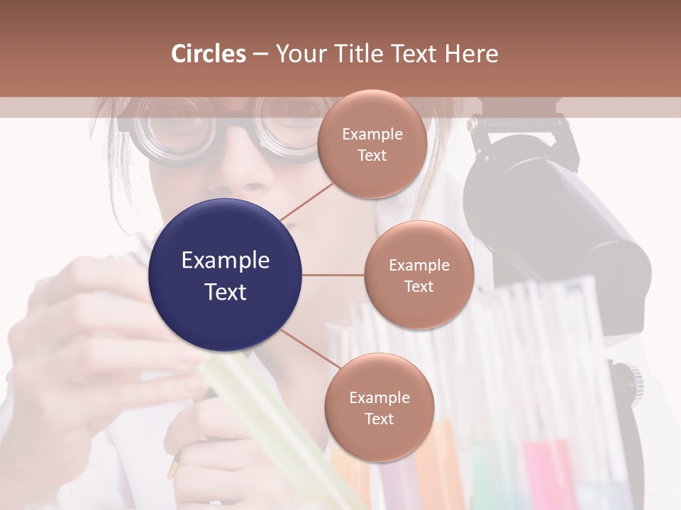Lab Biotechnology Chemistry PowerPoint Template