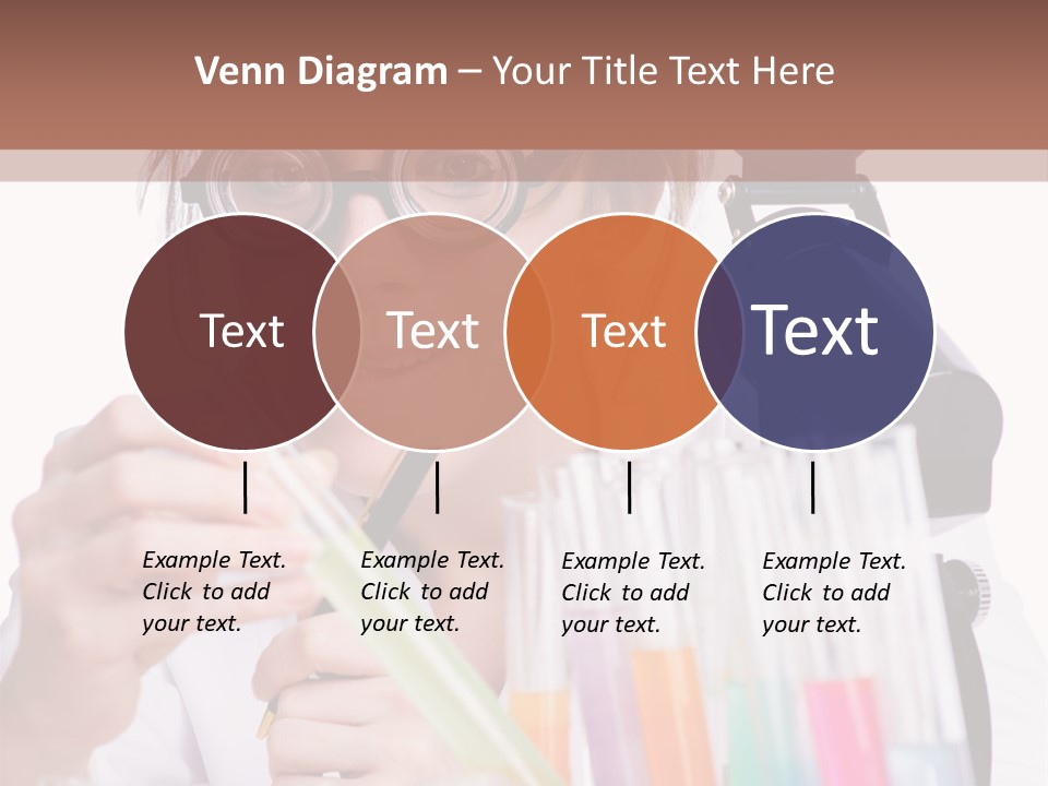 Lab Biotechnology Chemistry PowerPoint Template