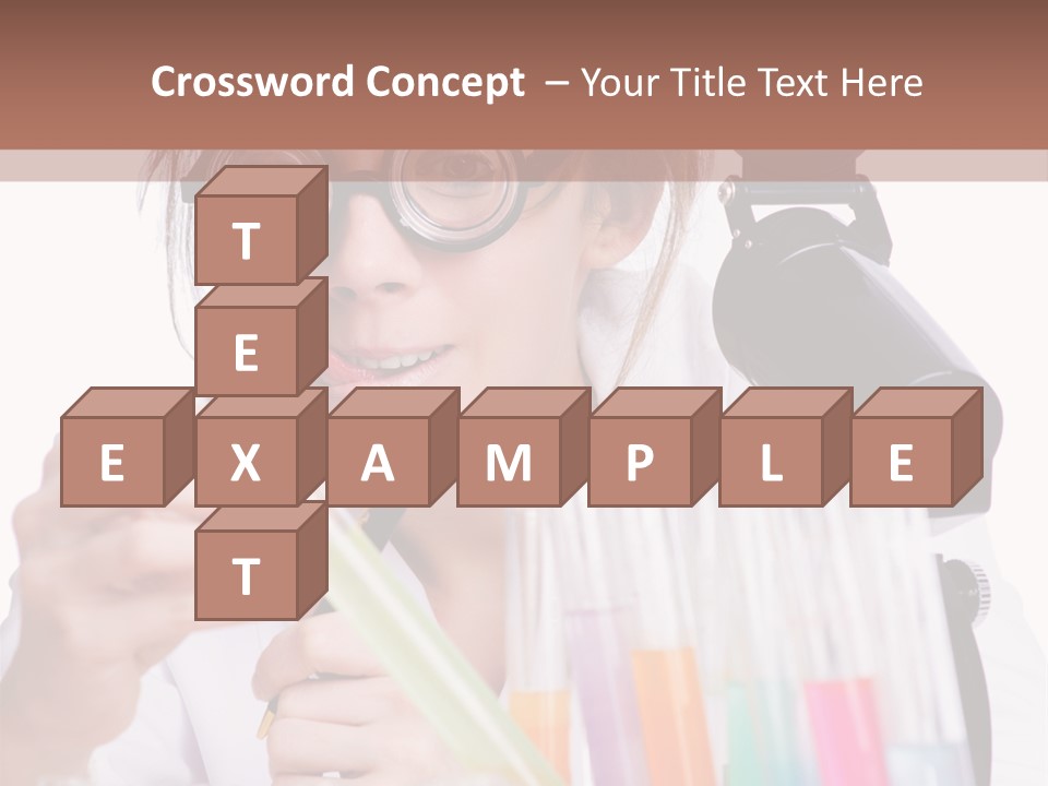 Lab Biotechnology Chemistry PowerPoint Template