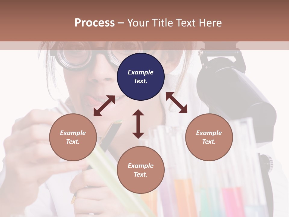 Lab Biotechnology Chemistry PowerPoint Template