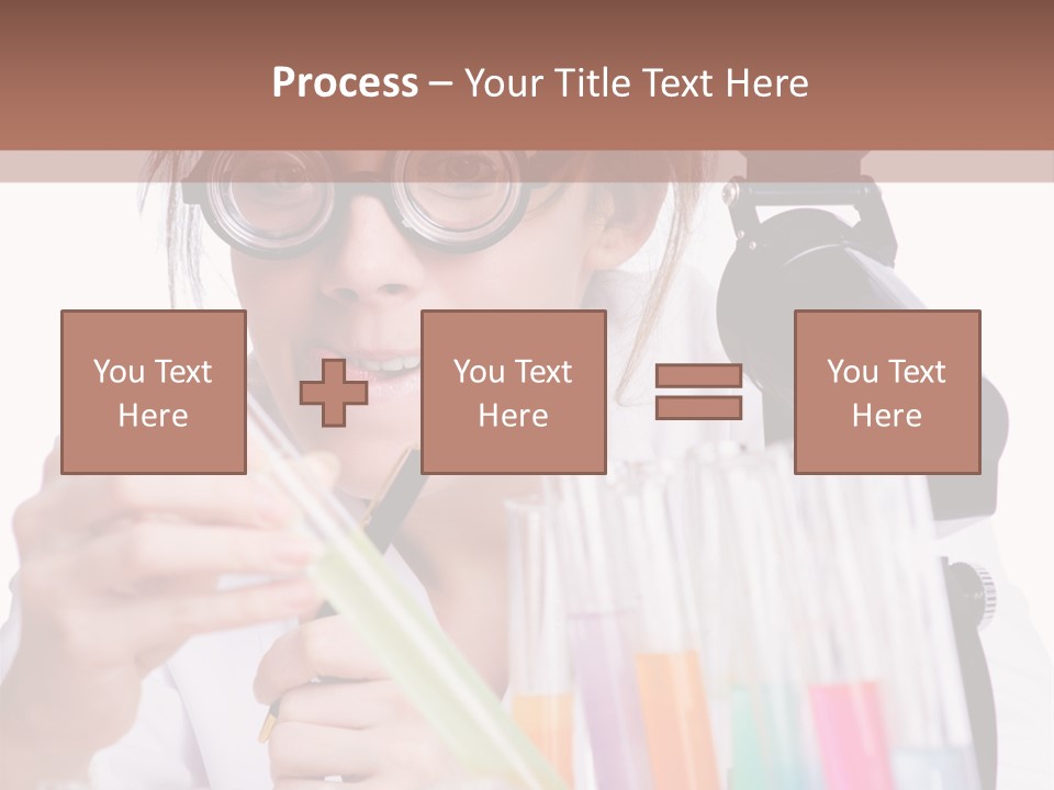 Lab Biotechnology Chemistry PowerPoint Template