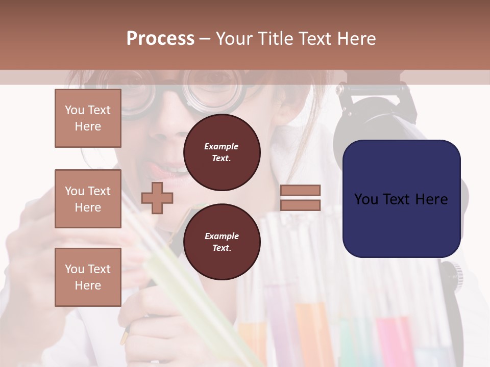 Lab Biotechnology Chemistry PowerPoint Template