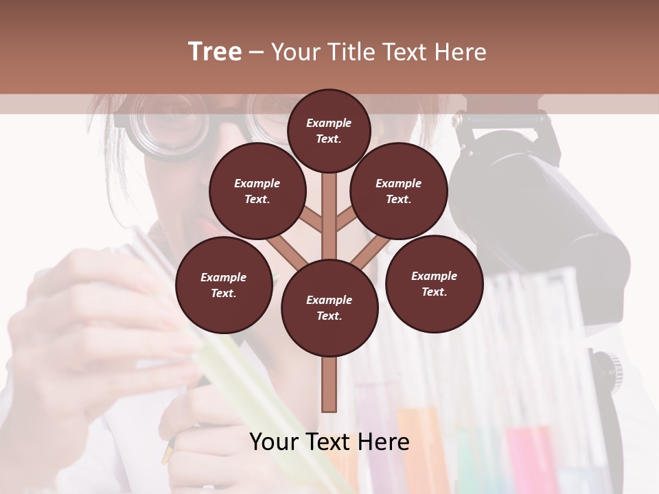 Lab Biotechnology Chemistry PowerPoint Template