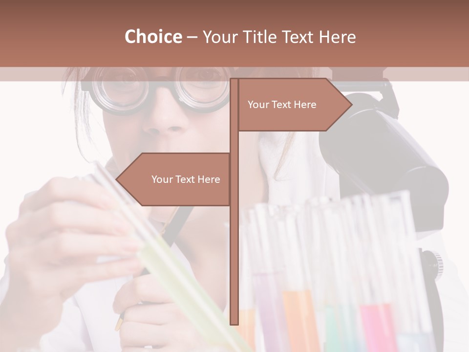 Lab Biotechnology Chemistry PowerPoint Template