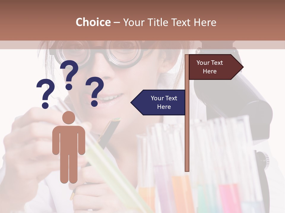 Lab Biotechnology Chemistry PowerPoint Template