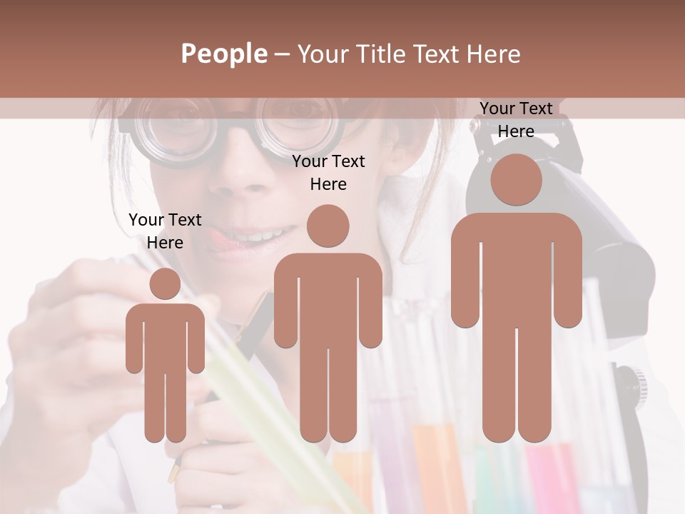 Lab Biotechnology Chemistry PowerPoint Template
