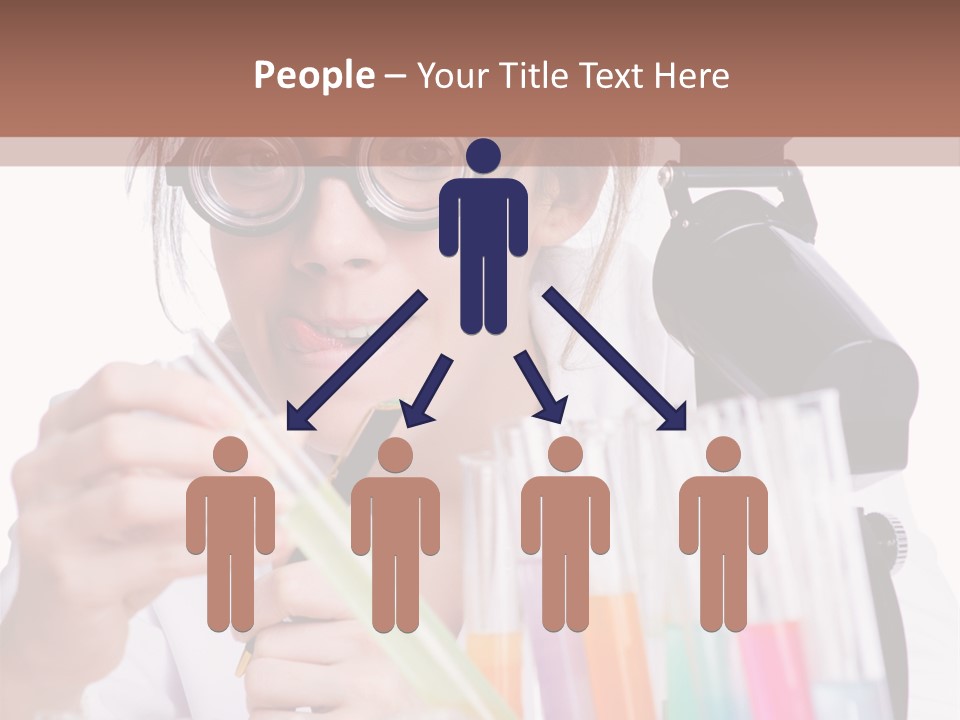 Lab Biotechnology Chemistry PowerPoint Template