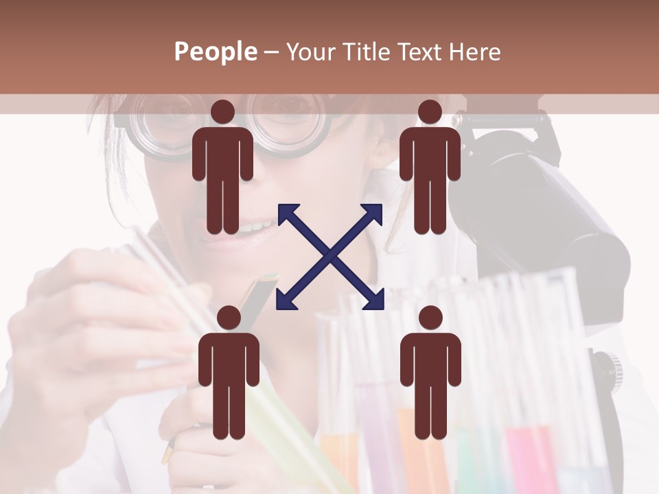 Lab Biotechnology Chemistry PowerPoint Template