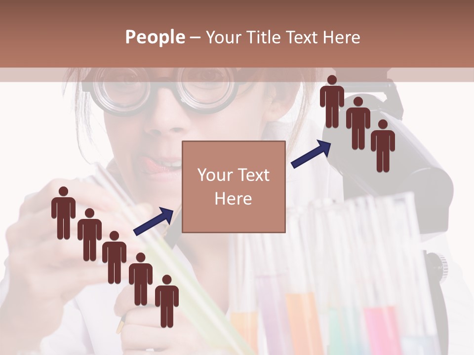 Lab Biotechnology Chemistry PowerPoint Template