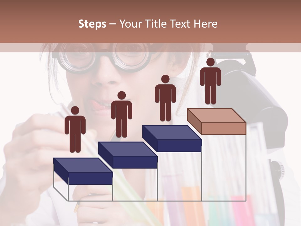 Lab Biotechnology Chemistry PowerPoint Template