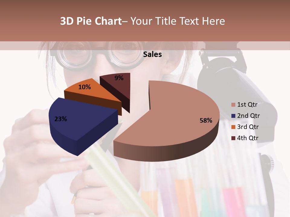 Lab Biotechnology Chemistry PowerPoint Template