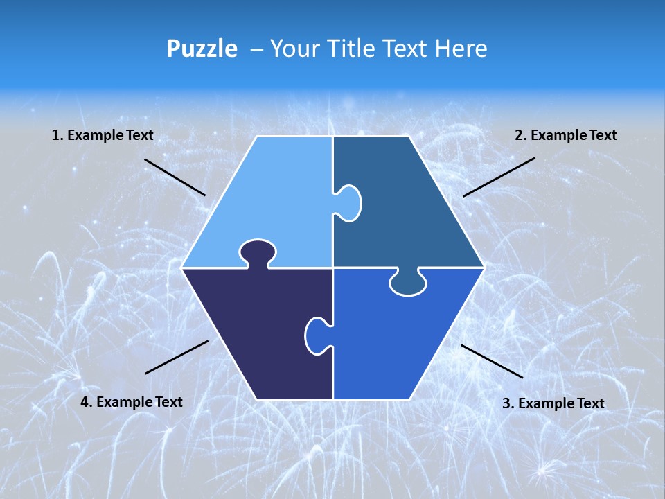 Black Fire Sky PowerPoint Template