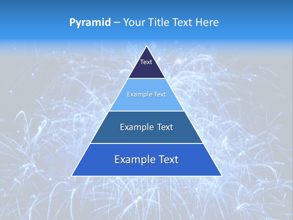 Black Fire Sky PowerPoint Template