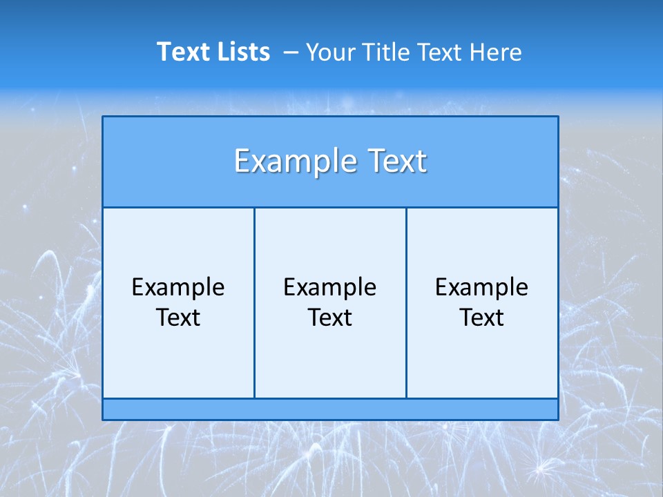 Black Fire Sky PowerPoint Template