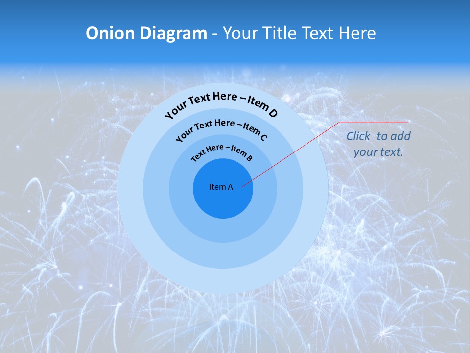 Black Fire Sky PowerPoint Template