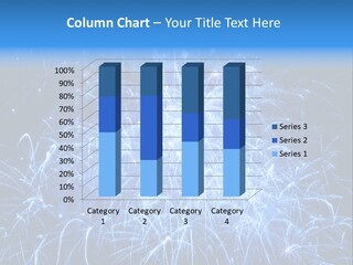 Black Fire Sky PowerPoint Template